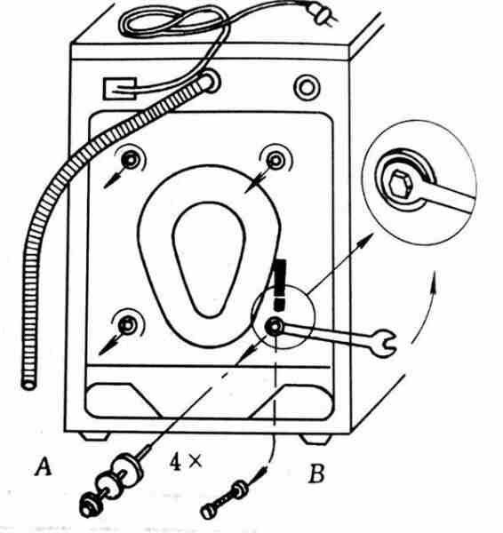 滚筒洗衣机安装 专业方案教你正确安装洗衣机
