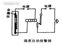 电磁继电器--温度自动报警器