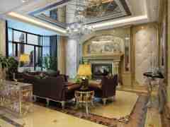 欧式风格客厅装修图片 欣赏华丽丽的居住空间
