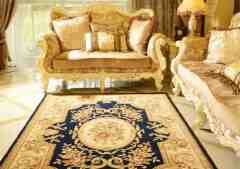 客厅地毯装修效果图 用色彩增添空间魅力
