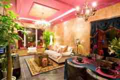 现代粉色客厅装修效果图 点亮温馨浪漫生活
