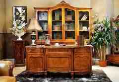 书房家具摆放装修效果图 艺术展现书房优雅环境