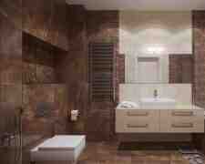 卫生间瓷砖搭配装修效果图 让卫生间更宽敞明亮