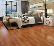 卧室木地板装修效果图 与木地板的完美邂逅